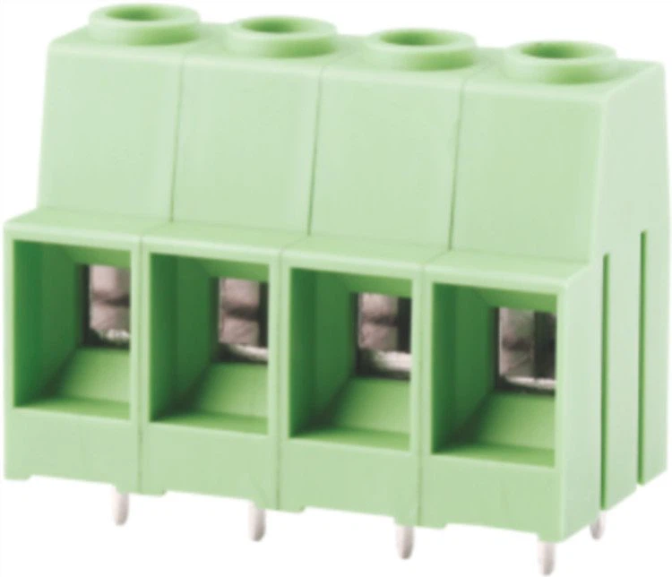 Разъем винтовой клеммной колодки для печатной платы 10,16 мм