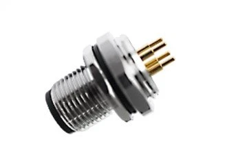 M12 Вилка с задним креплением A- Кодировка 12PIN M16*1,5