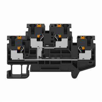 Клеммная колодка с питанием через DIN-рейку 2,5 мм2